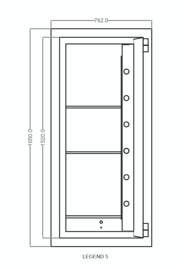 Falcon Legend Safe Size 5 - Image 3