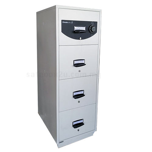 ChubbSafes RPF 9406 - 4 Drawer Cabinet (3hrs Fire Resistance)