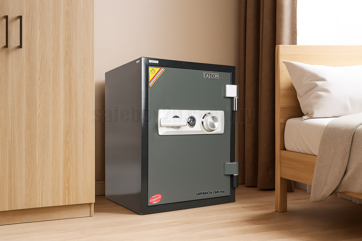 Falcon V100C / F-V100C Solid Safe - Black - Image 3