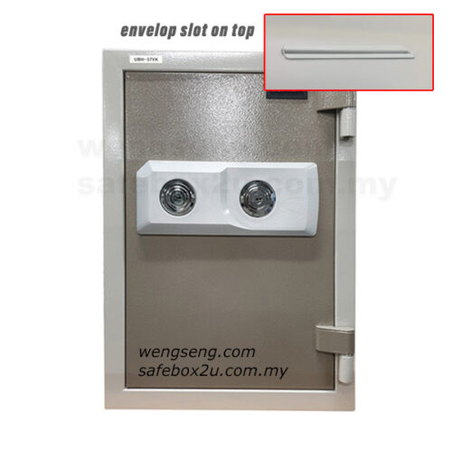 Uchida UBH-57VK Envelop Slot Safe (Double Key Lock)